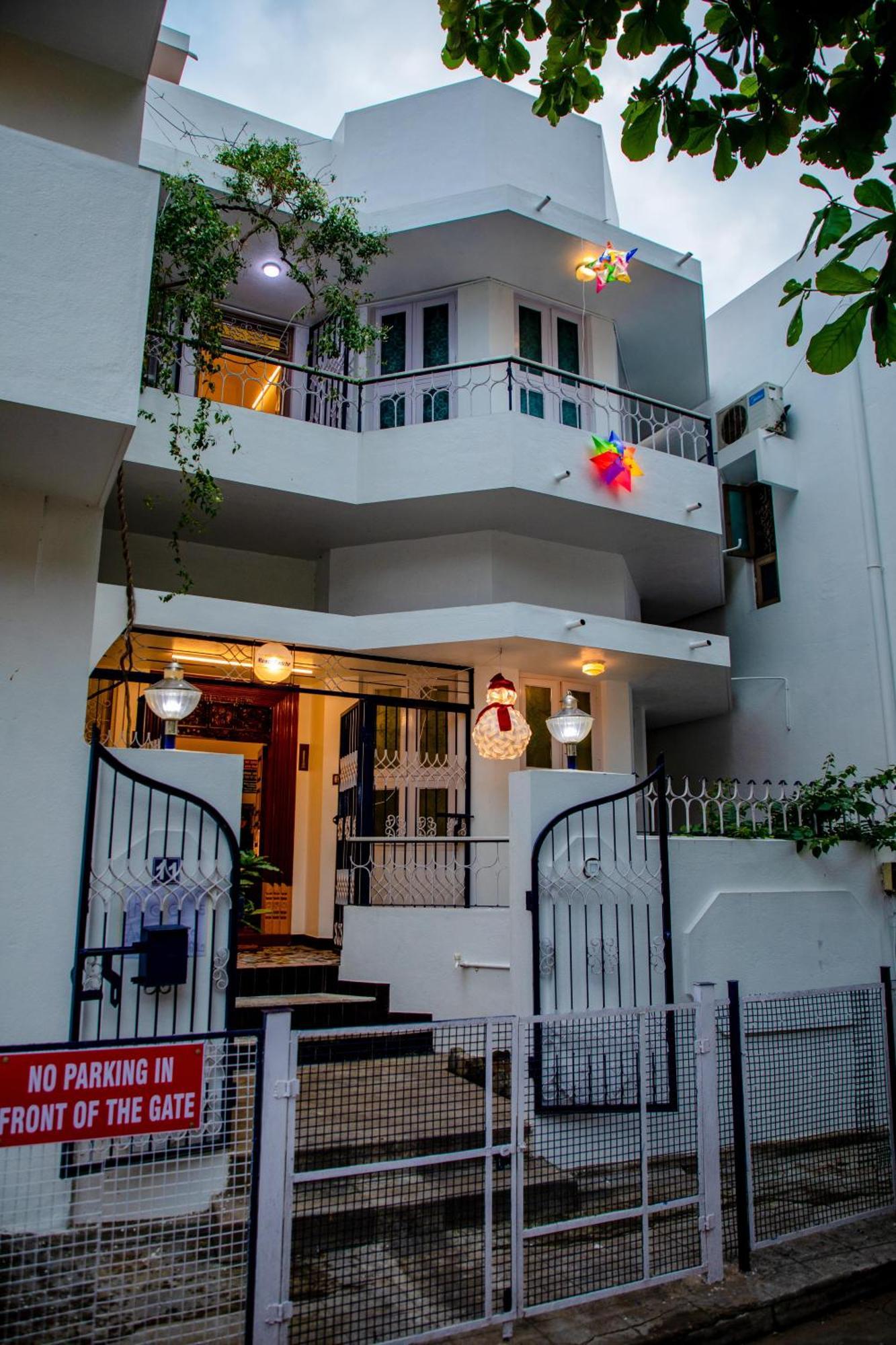 ホテル Maison Blanche Near Rock Beach ポンディシェリ エクステリア 写真
